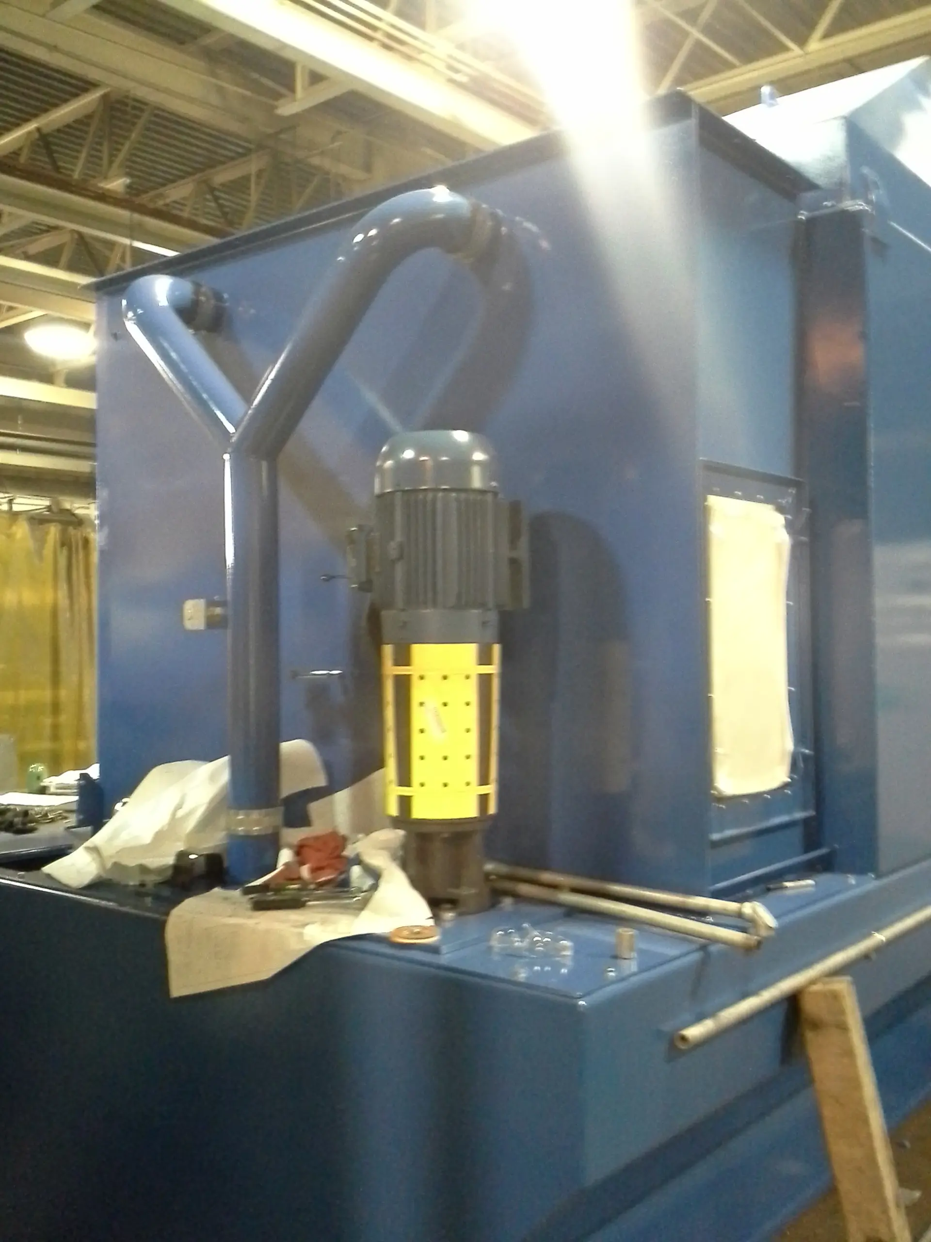 Eagle Air Scrubber installed unit